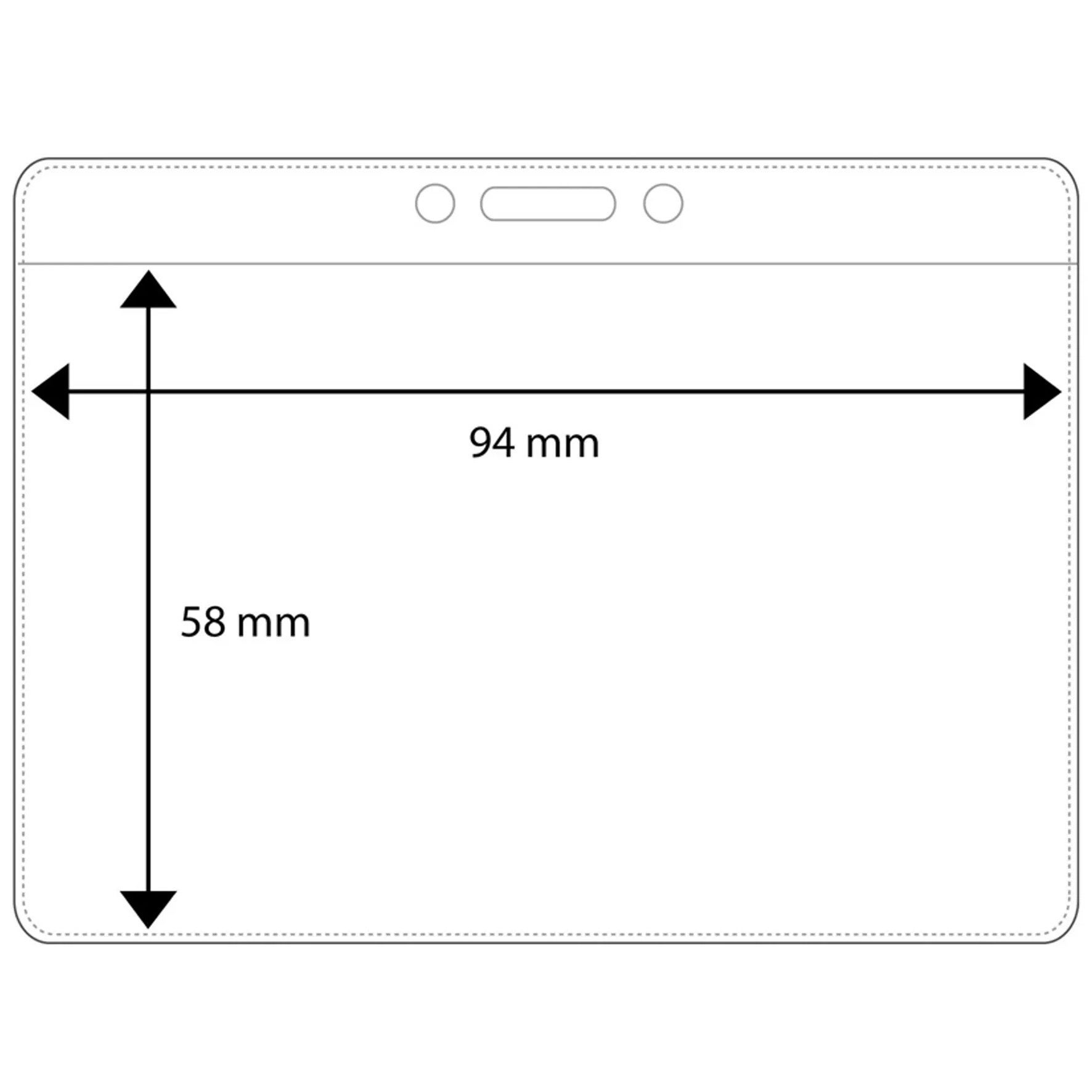 [8567682] Plastficka liggande 94x58 mm