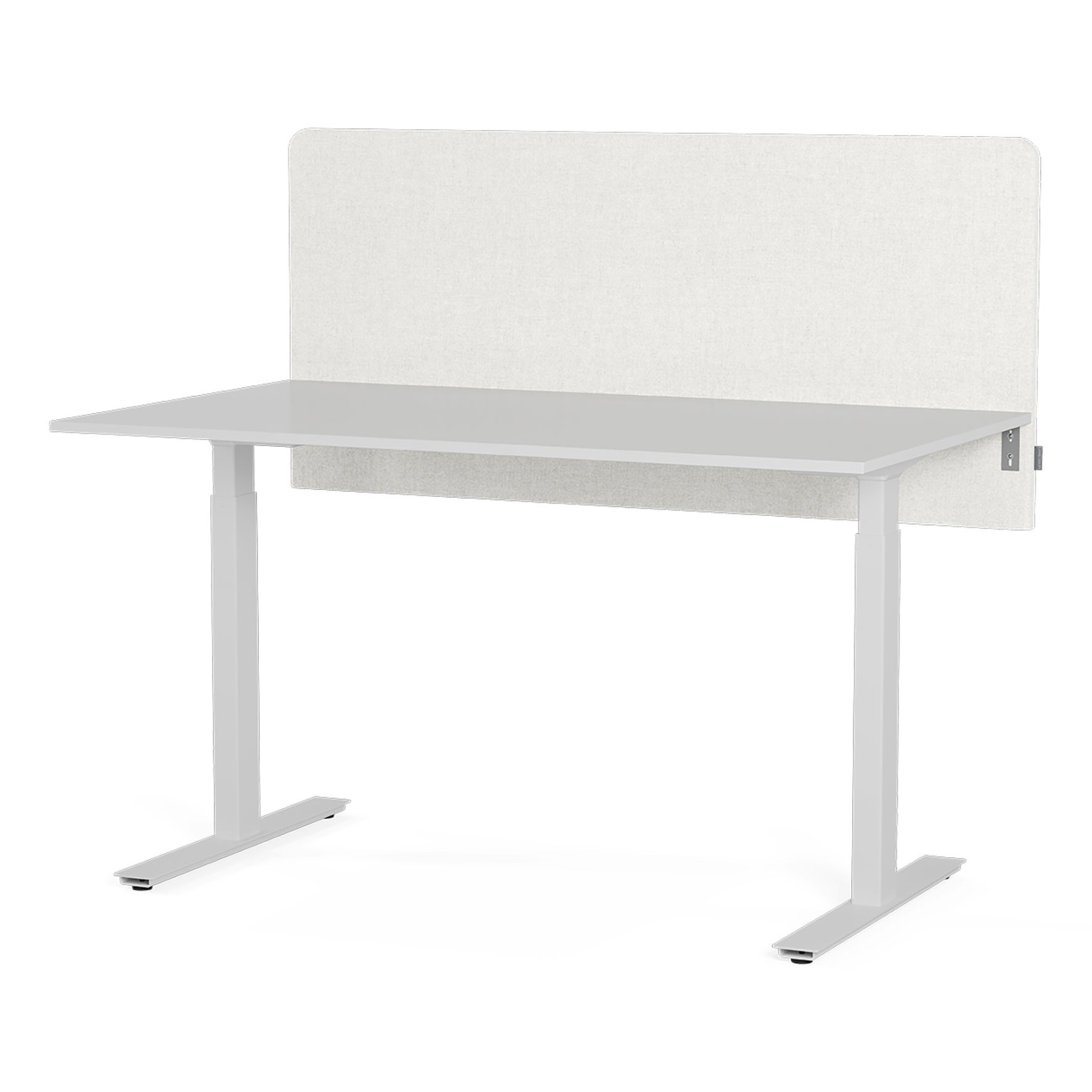 [8560899] Bordsskärm Selma 2000 x 650 mm Offwhite