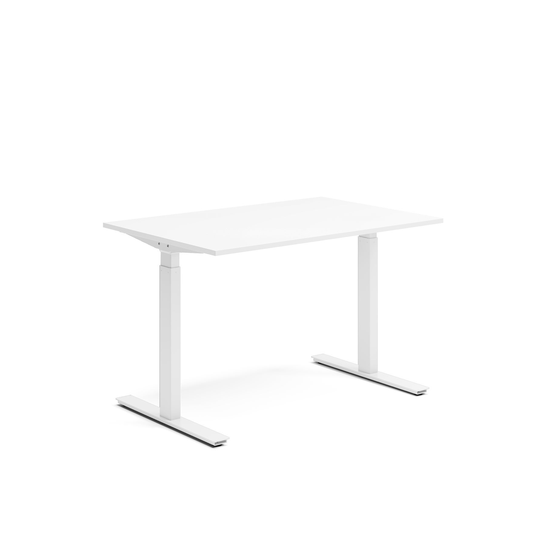 [8560785] Skrivbord el 120x80 cm Vit/Vit