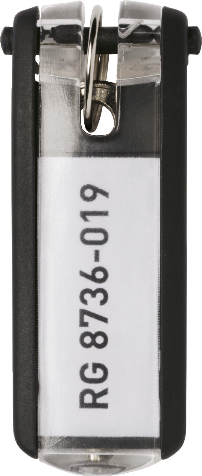 [8552792] Nyckelbricka Key Clip 6-pack svart