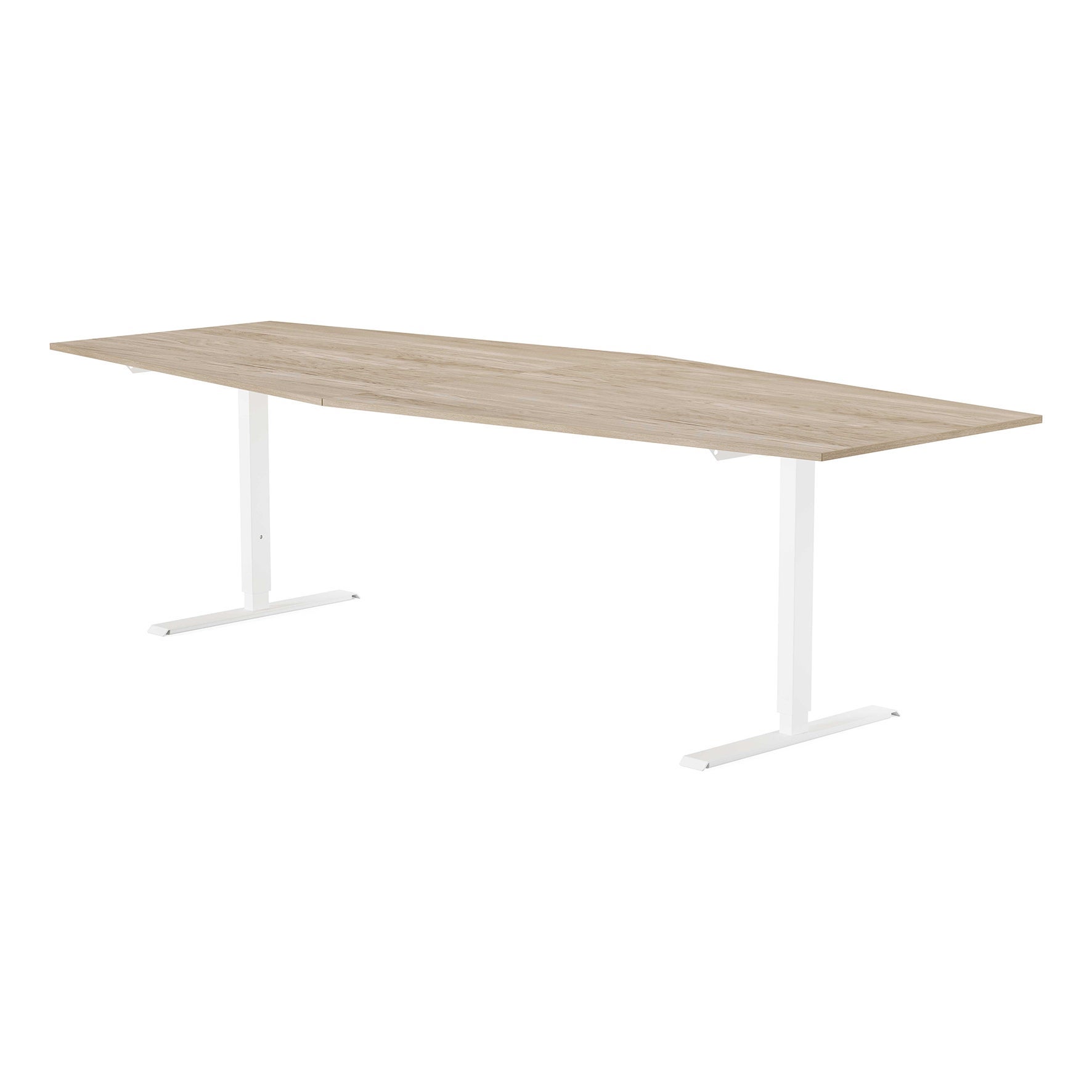 [8560865] Konferensbord 2800x1200 mm Vit ask/Vit
