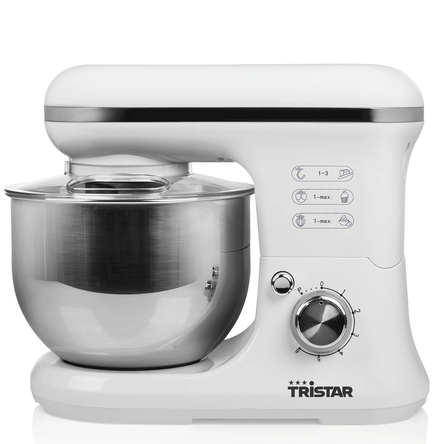 [8568119] Köksmaskin Tristar 5 liter rostfri skål 1200W