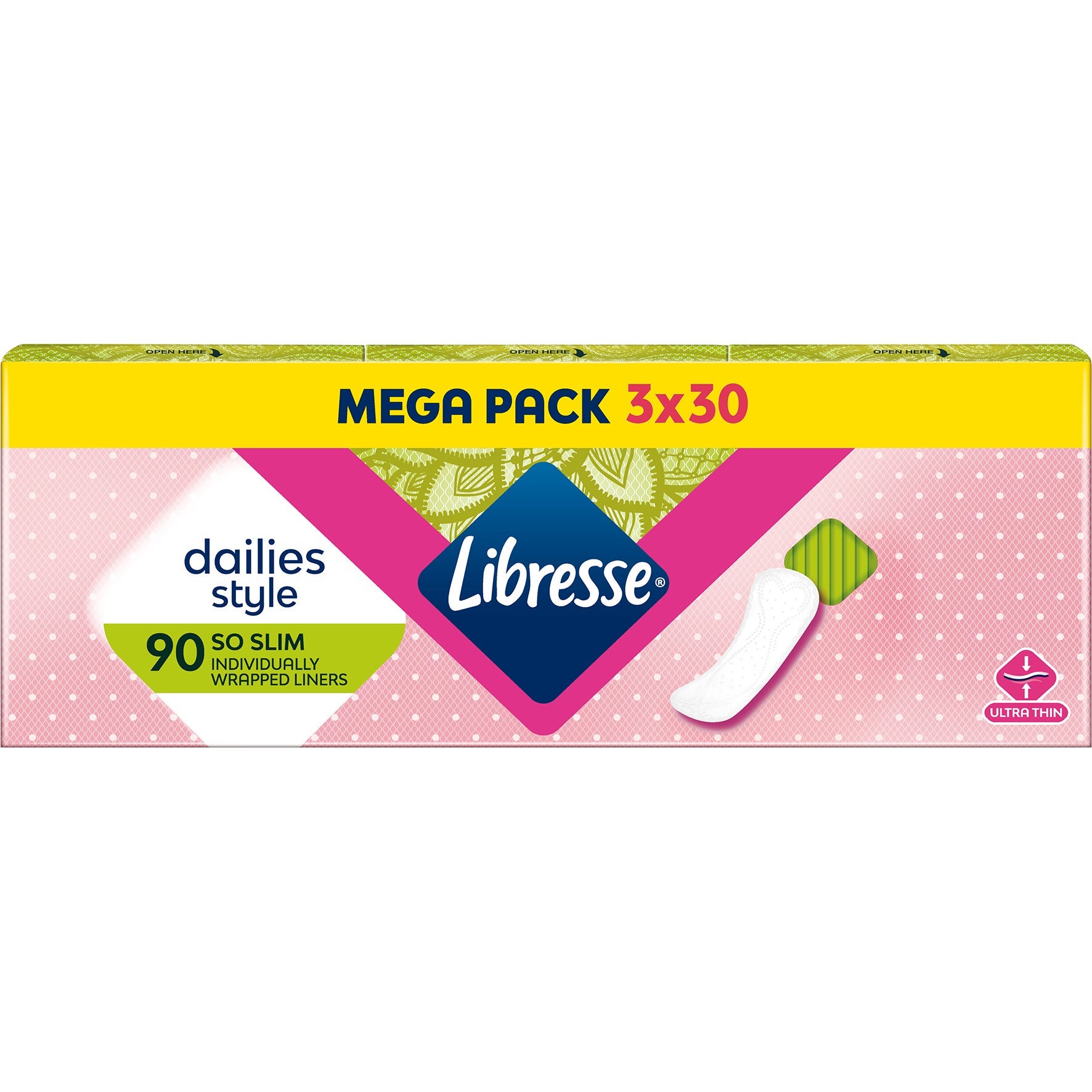[8558942] Libresse Trosskydd So Slim 90 st x 5