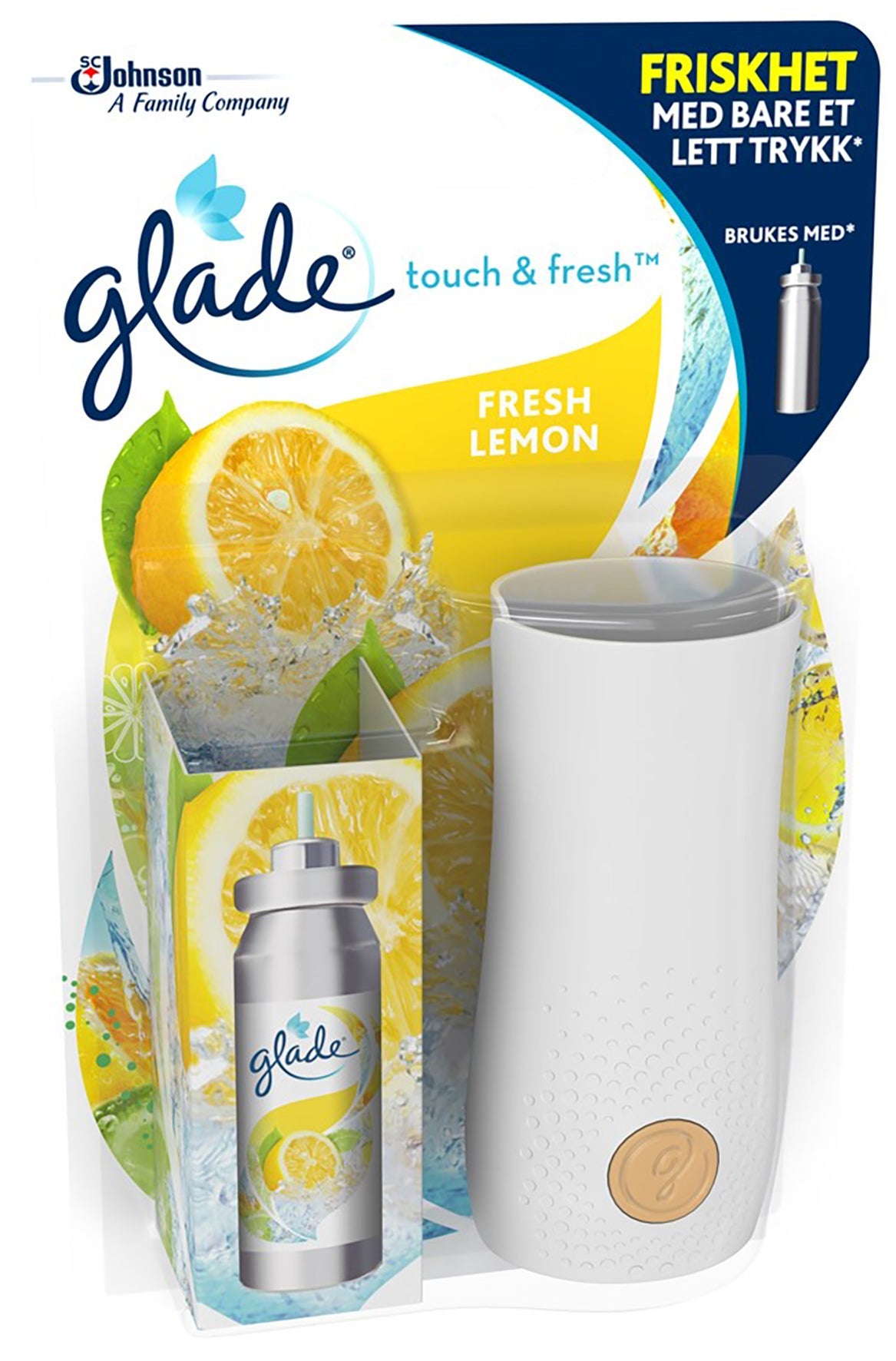[8552573] Luftfräschare Glade Touch & Fresh Clean Fresh Lemon