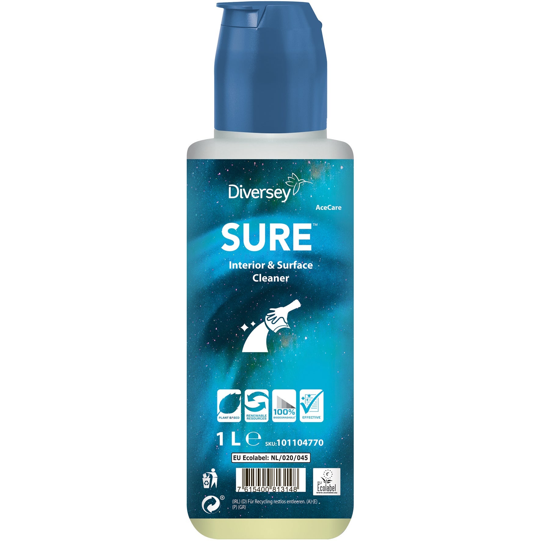 [8558512] Allrengöring SURE Interior & Surface Cleaner 1 liter
