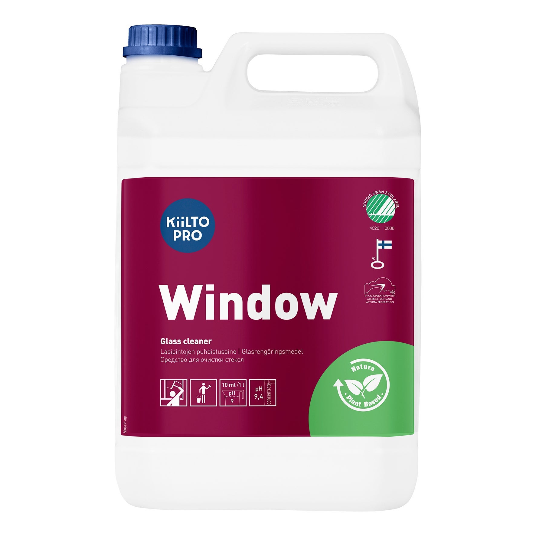 [8563230] Fönsterputs Window Spurt 5 liter