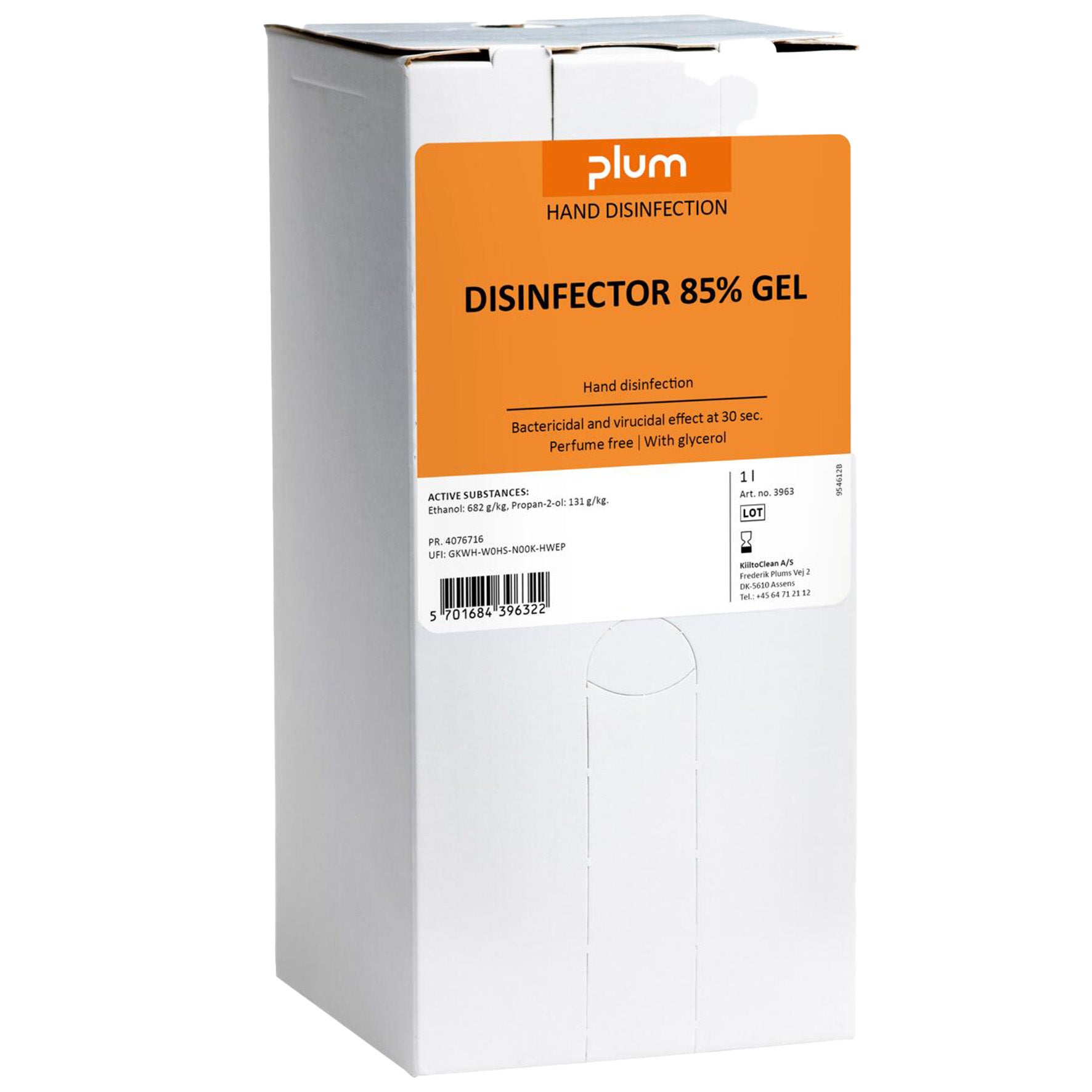 [8566699] Handdesinfektion gel 85% 1 liter
