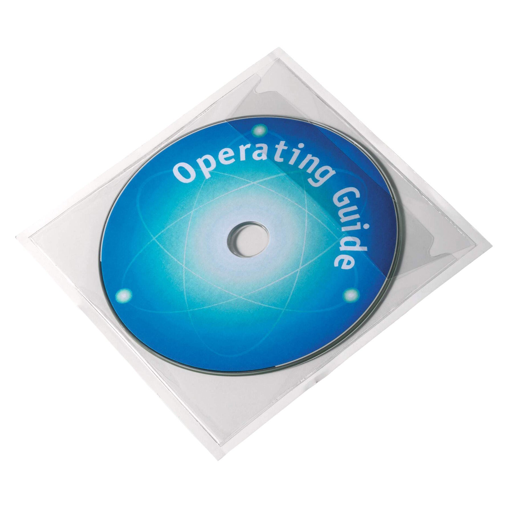 [8568833] CD-/DVD-förvaring självhäftande 10-pack