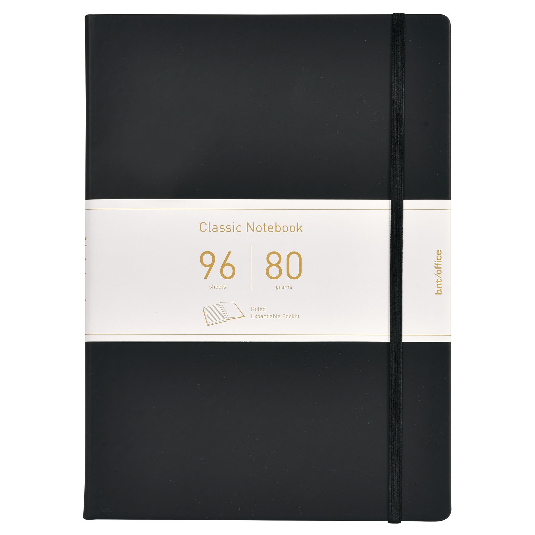 [2635231] Anteckningsbok Classic A4 olinjerad svart